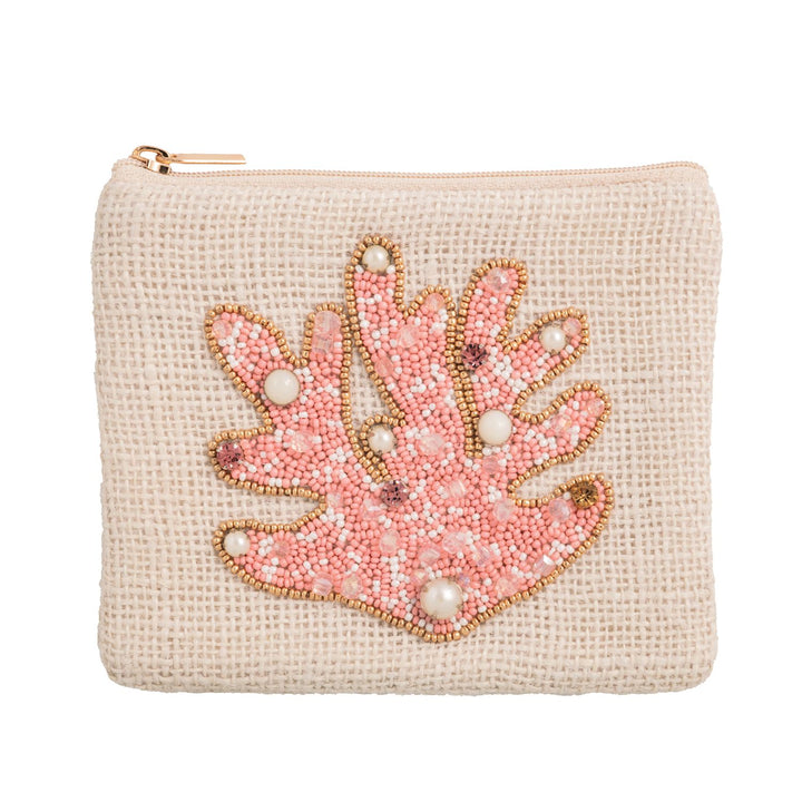 Coral White Coastal Beaded Case