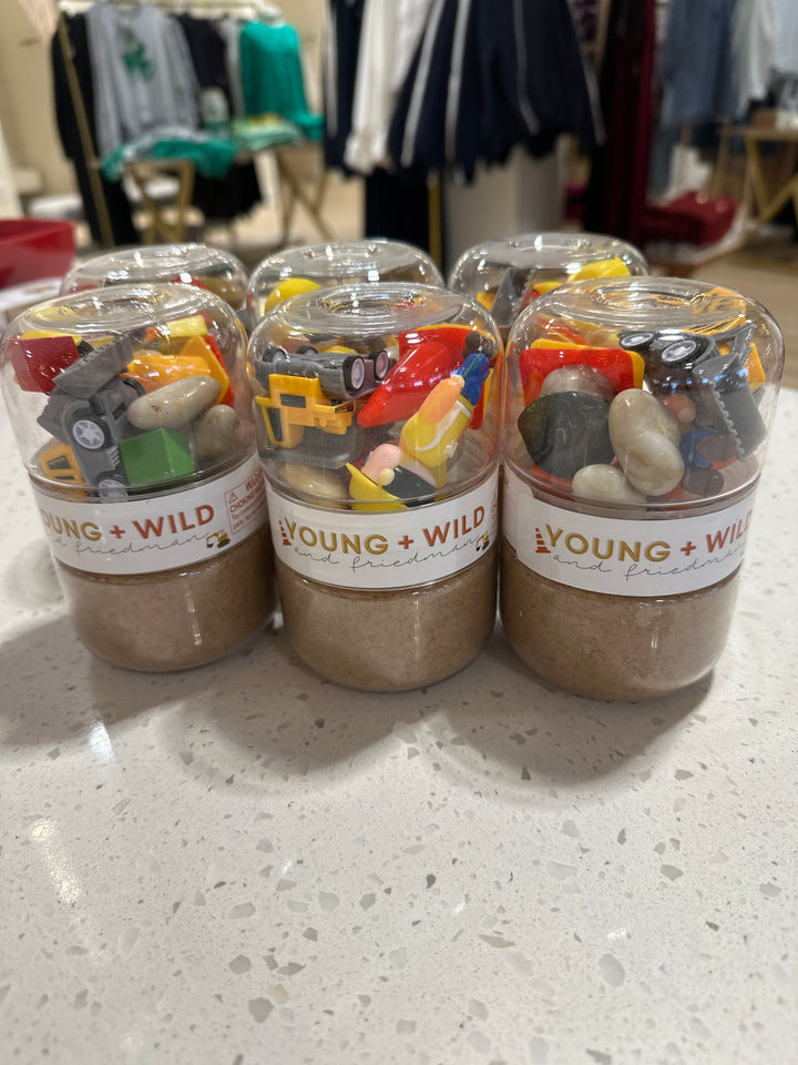 YFW Construction Grab & Go Play Dough