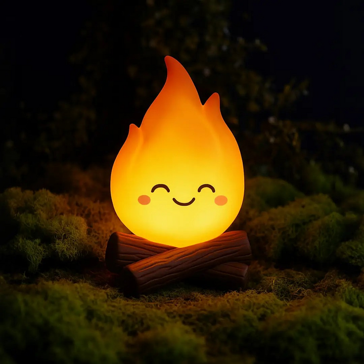 MUSHI Fire Night Light Squishy