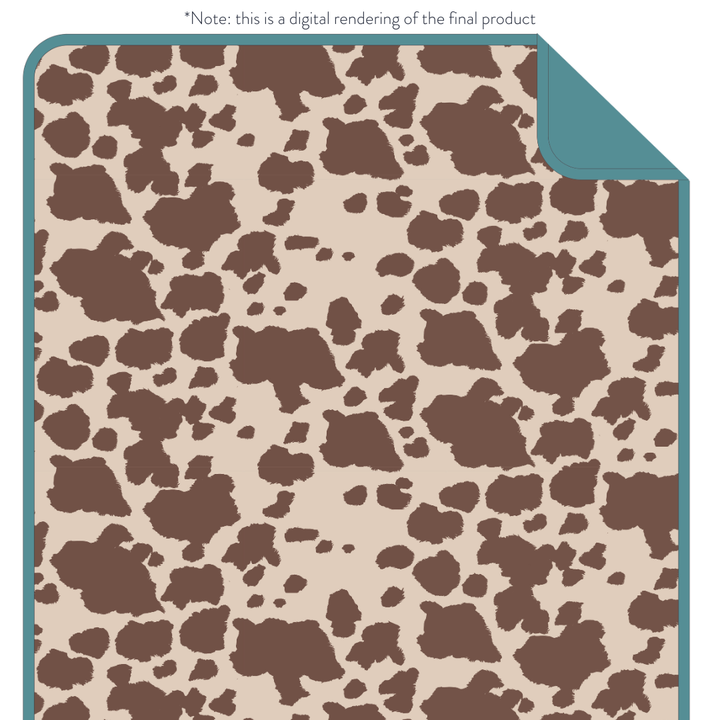 Blanket™: Giddy Up Cow Print