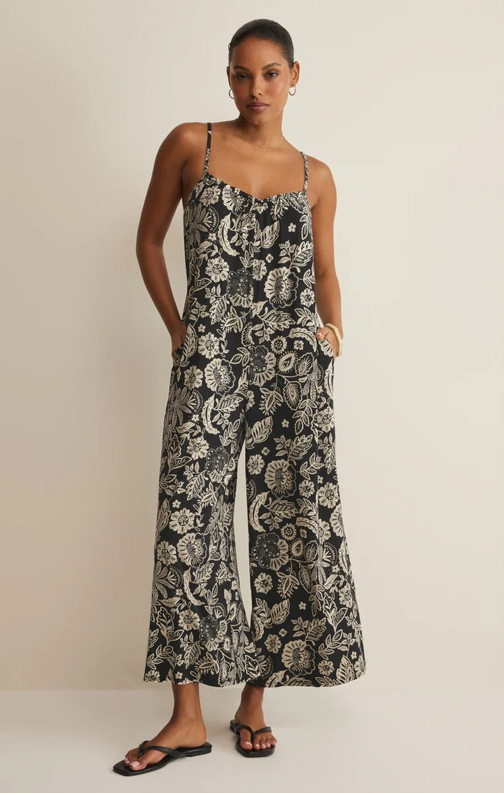 DAY OFF LUZ FLORAL JUMPSUIT