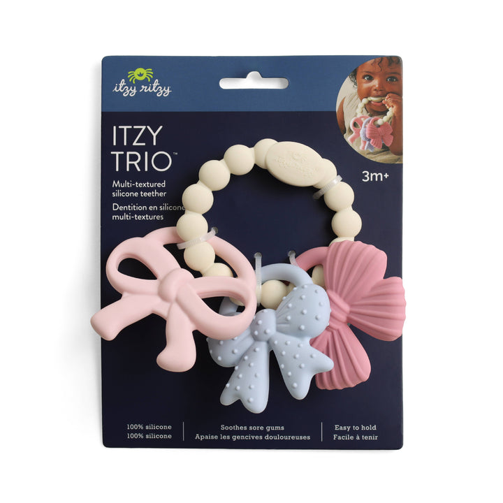 Trio Bow Teether ring