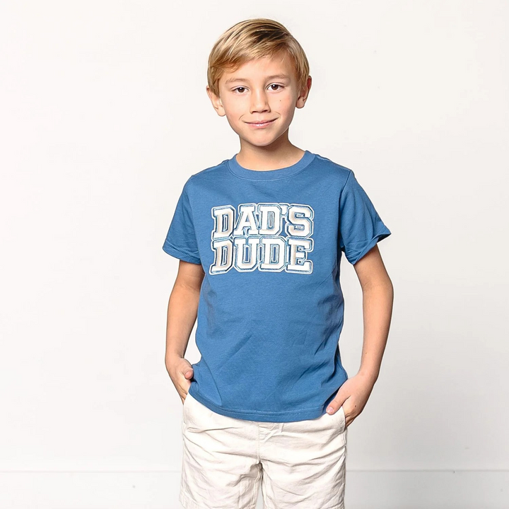 Dad's Dude Tee in Blue