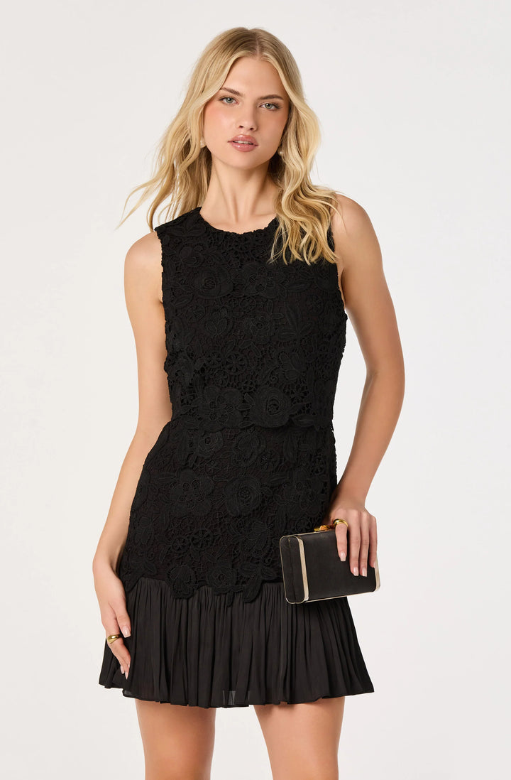 Elevate Your Style with the ASTR Berklee Lace Bodice Mini Dress by Astr The Label