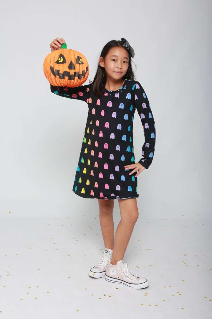 Halloween Ghost Swing Dress