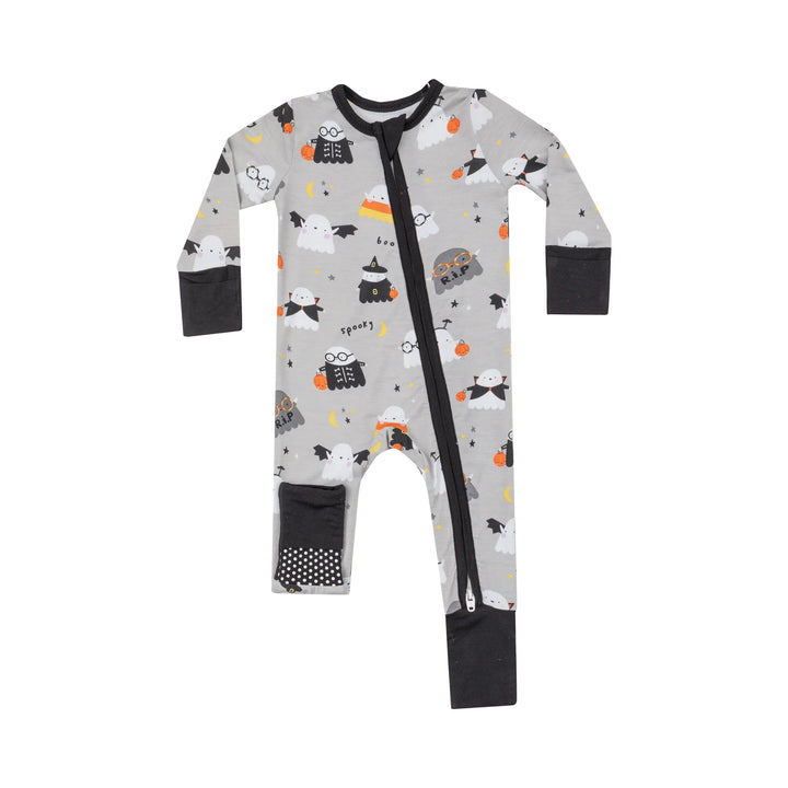 Costume Ghost Halloween 2 Way Zipper Romper
