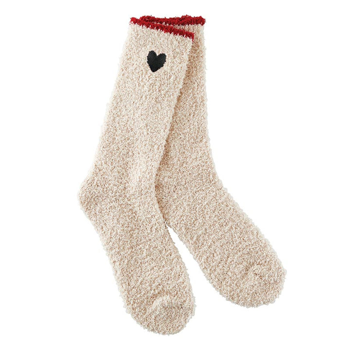 Cozy Heart Socks with Valentine