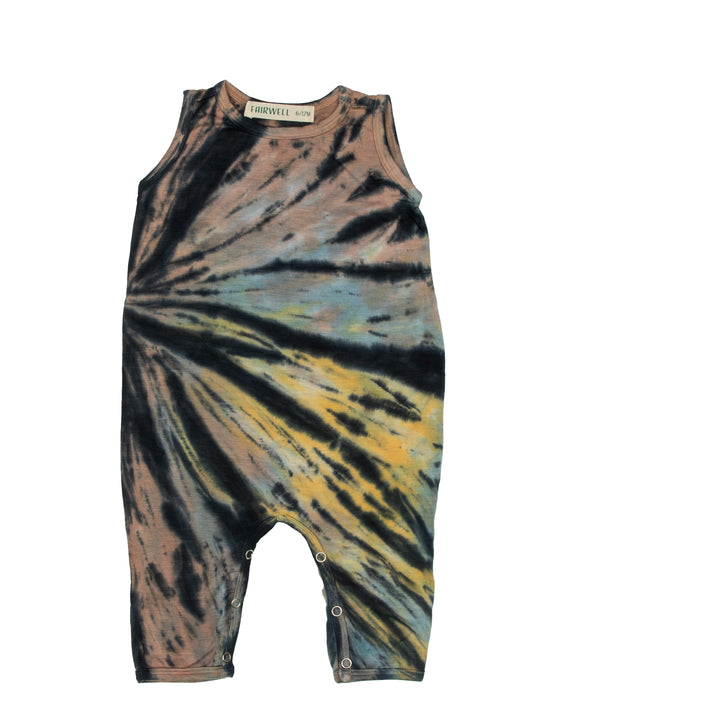 Costa Energy in Dark Tie Dye Romper