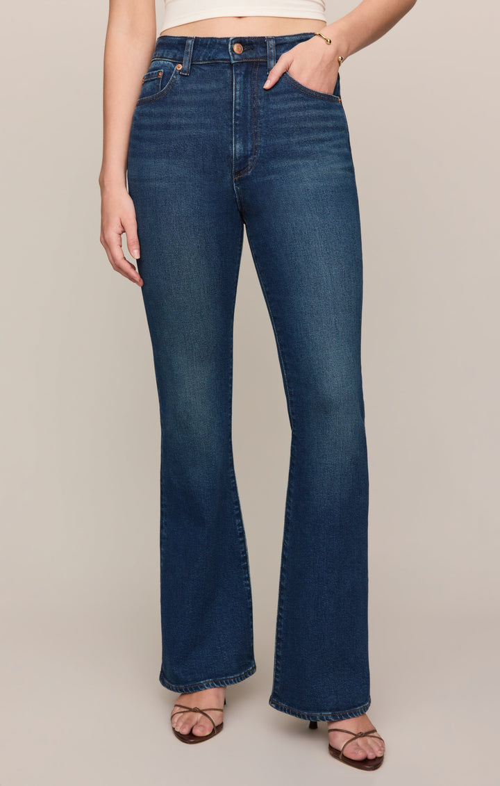 Z Supply Studio Modern Boot jeans in Inkwell, front view