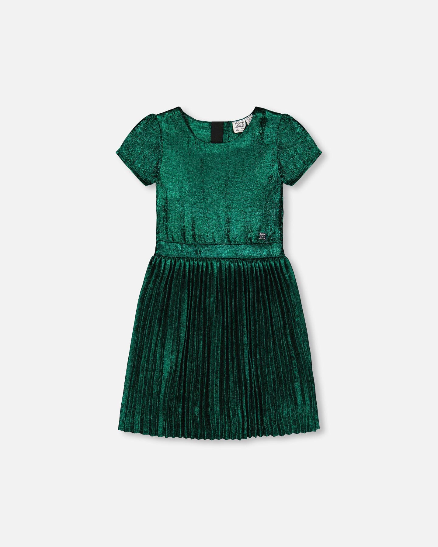 DPD Green Shimmer Pleated Holiday Dress Lula Boutique for Women and Children DPD Green Shimmer Pleated Holiday Dress Lula Boutique for Women and Children