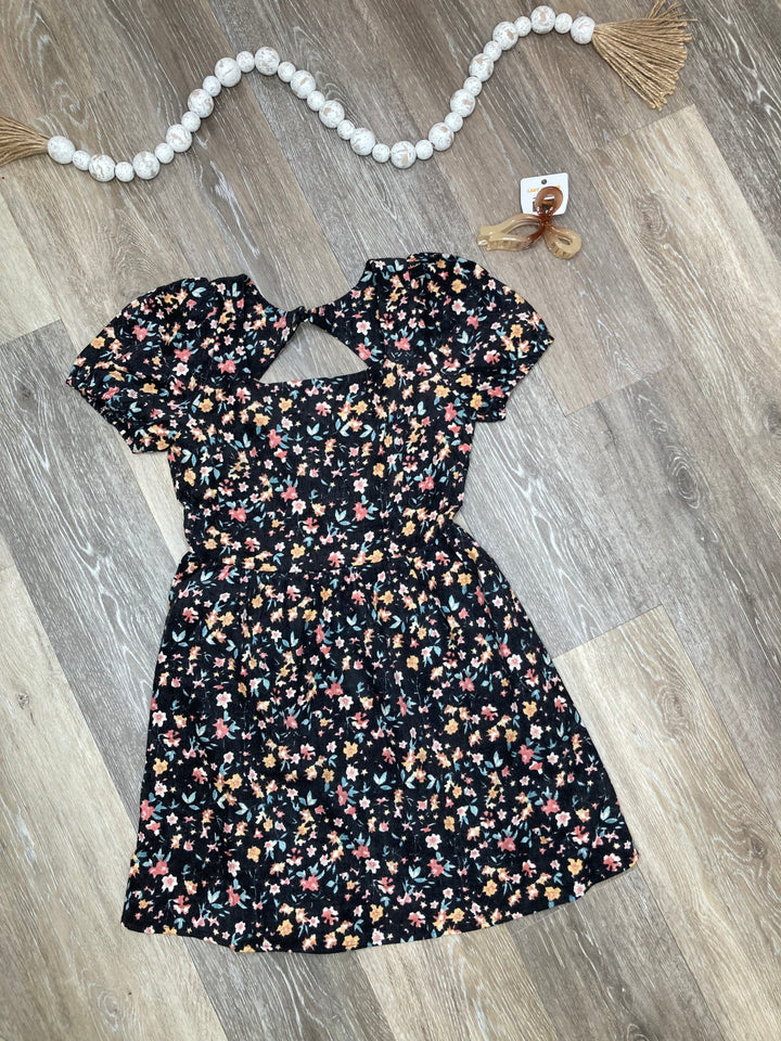 Tween Plantlover Puff Mini Dress