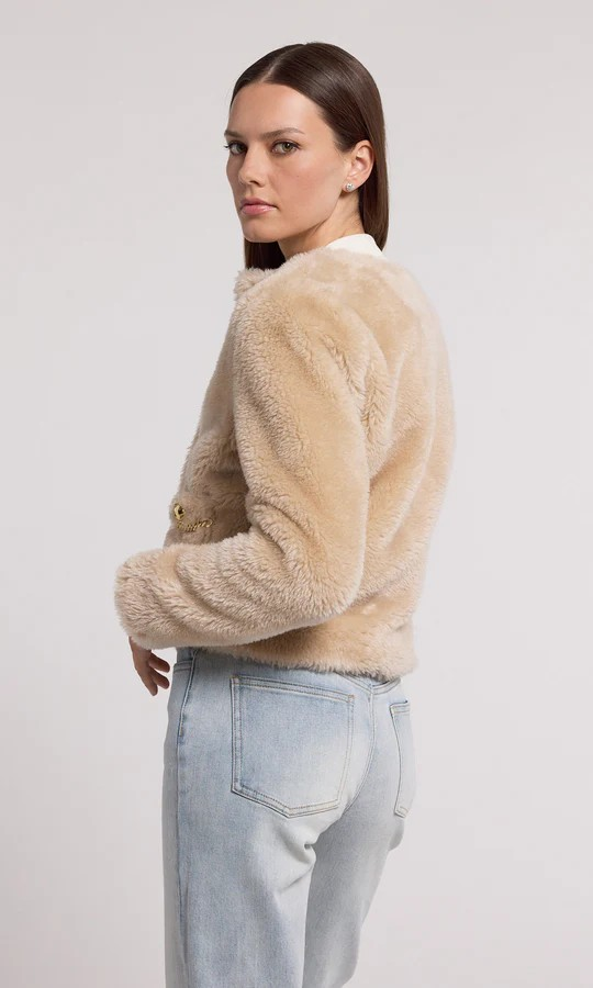 GEN Jen Faux Lamb Fur Jacket – Lula Boutique