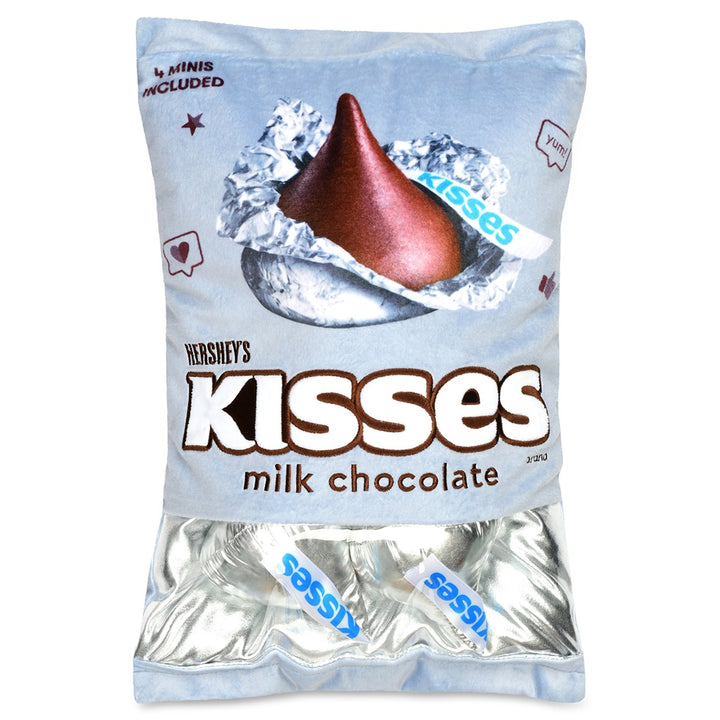 Bag of Hershey's Kisses Packaging Fleece Plush Pillow