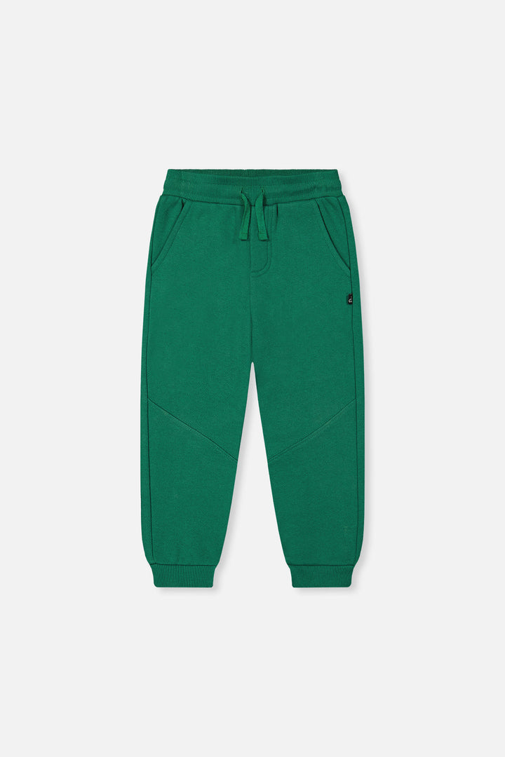 Deux Par Deux Fleece Sweatpants Green - front