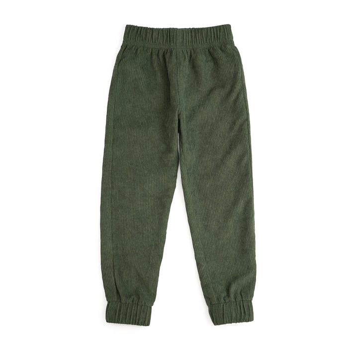 Sweet Wink Forest Corduroy Jogger in Forest Green