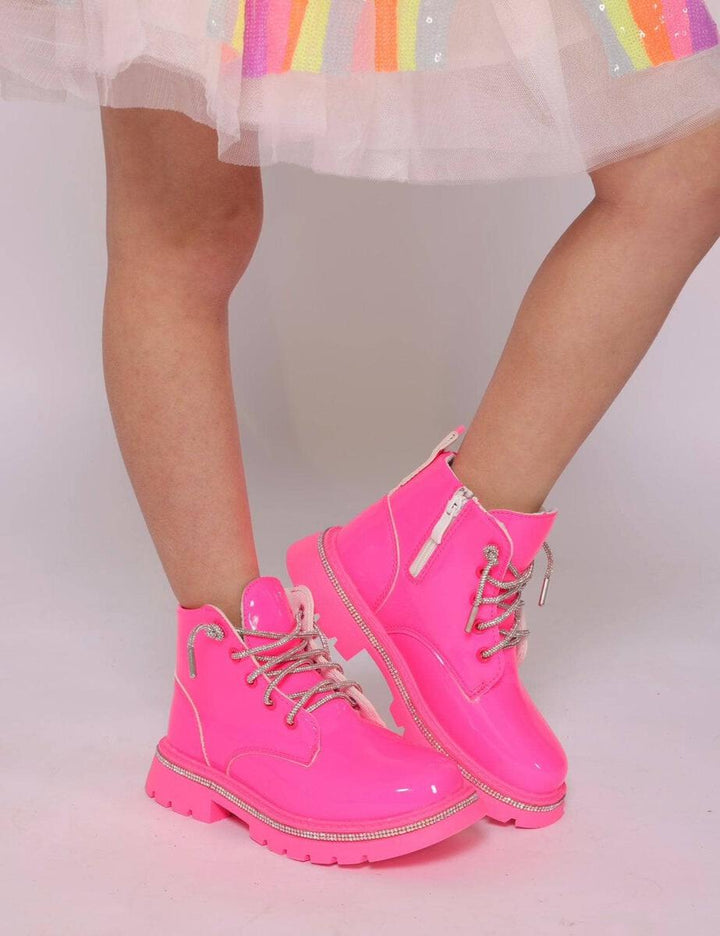 Hot Pink Sparkle Swiftie Boots