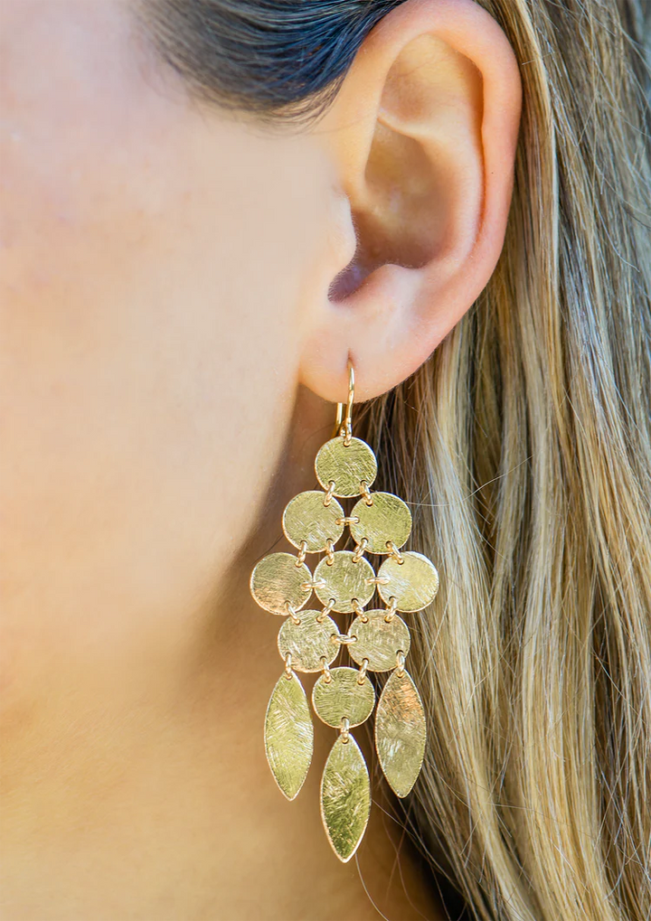 Beatrix Petite Earrings in Gold