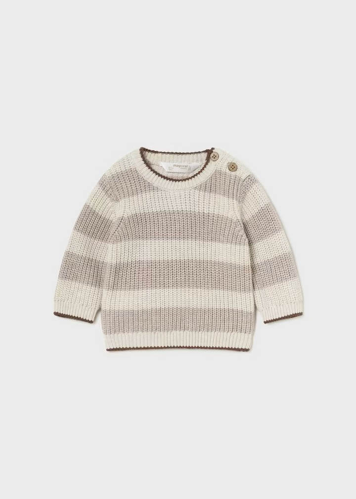 Brown Stripe Sweater
