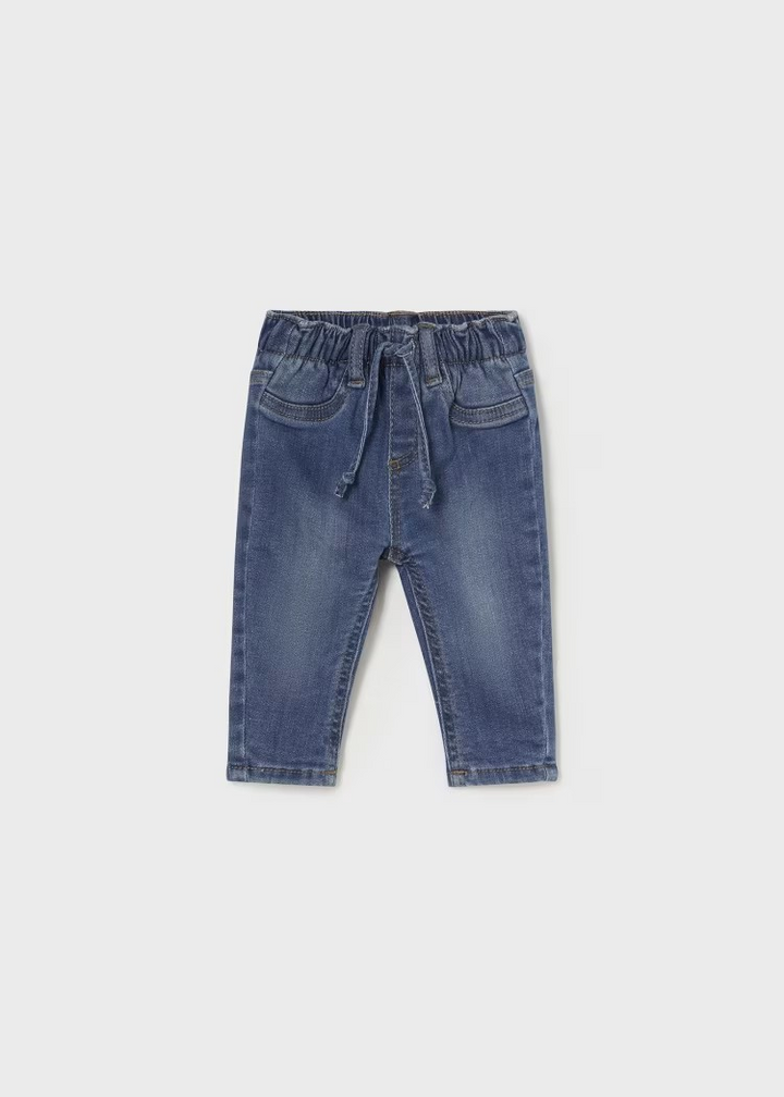Boy Knit Lined Denim