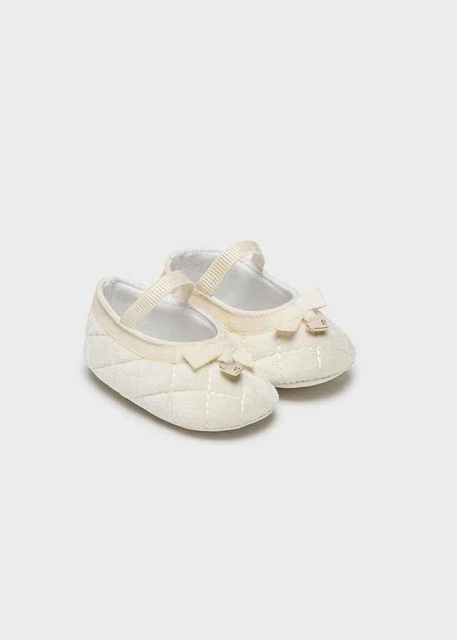 MAY Velvet Quilted Mary Jane Shoe