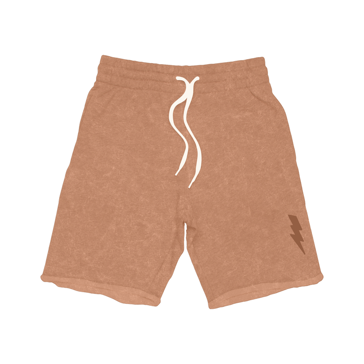 Rad Shorts in Brick with Bolt