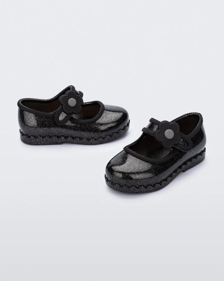 Black Hip Ballerina Mary Jane Shoe