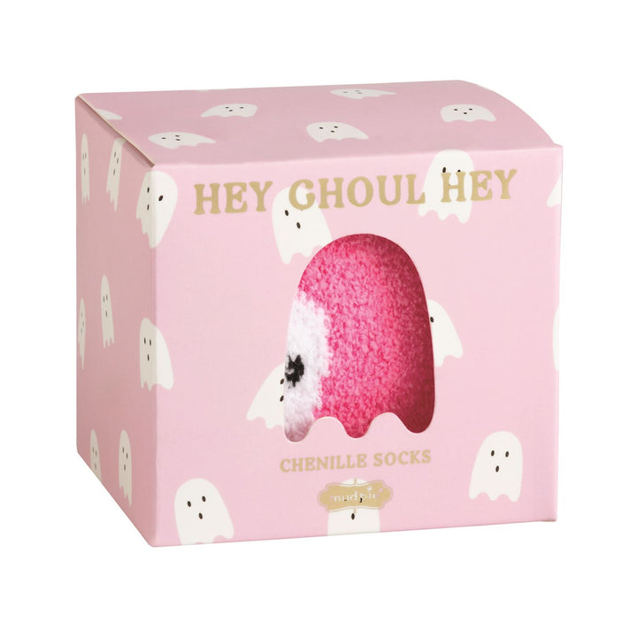 Ghost Chenille Socks