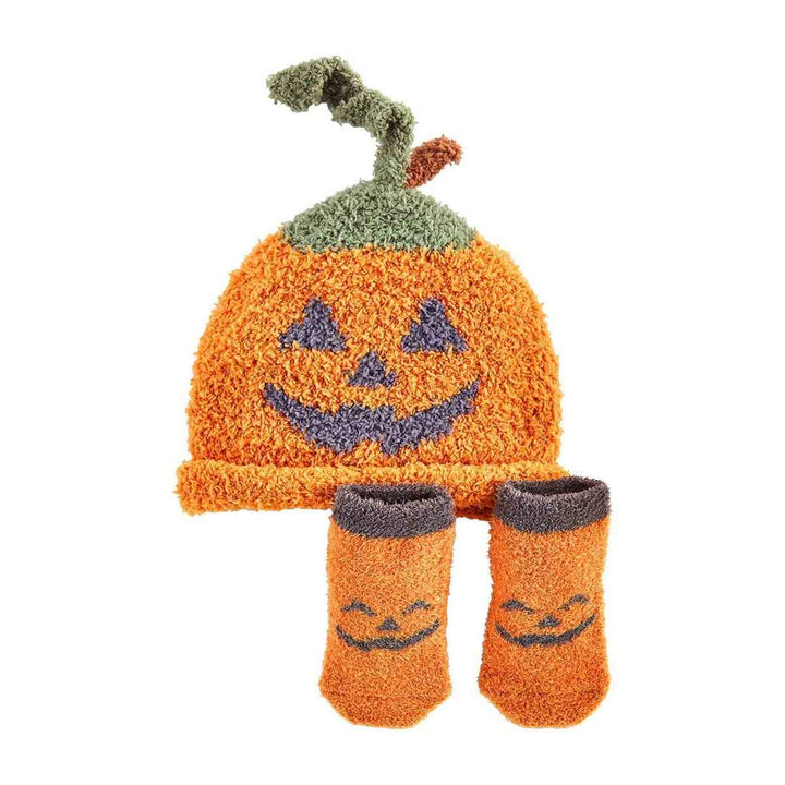 MUD Jack-O-Lantern Hat & Sock Set