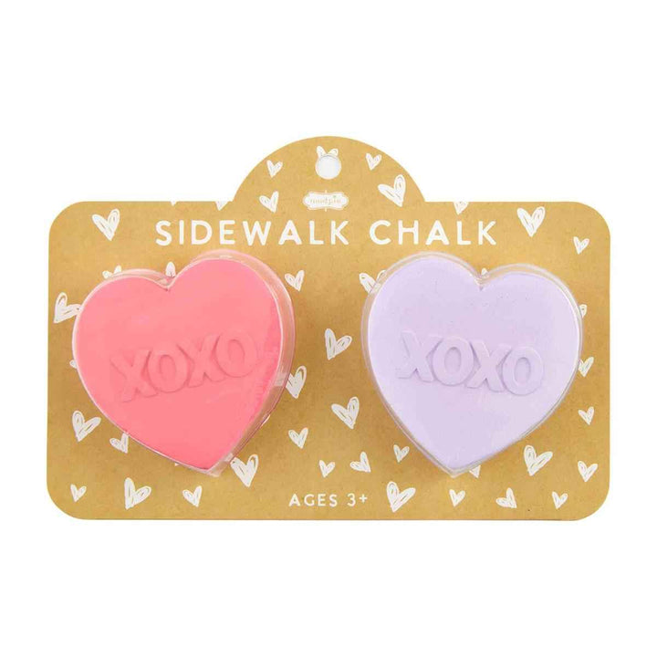 MUD Heart Side Walk Chalk