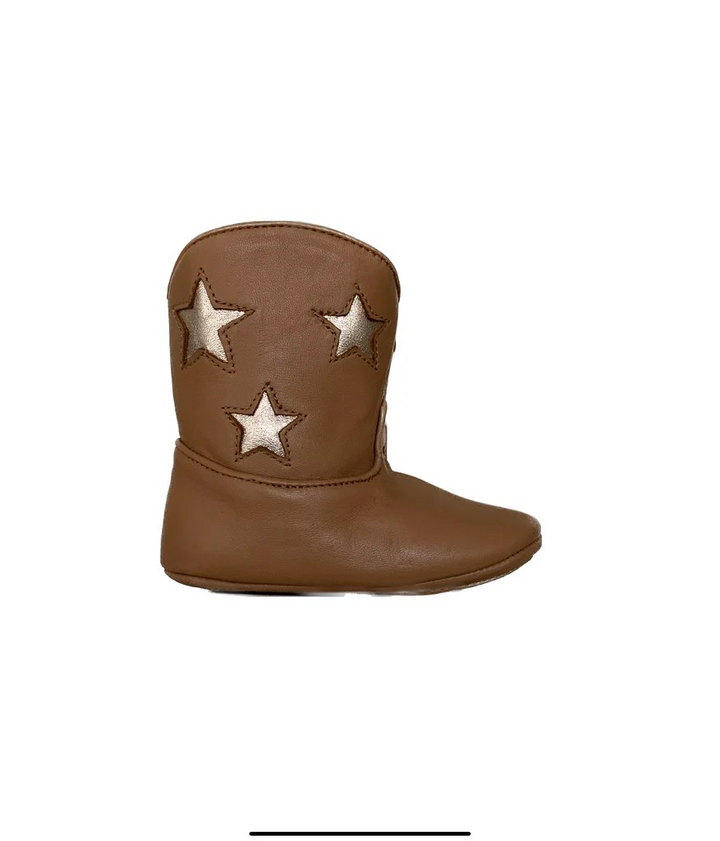 Spark Honey Baby Leather Cowboy Boot