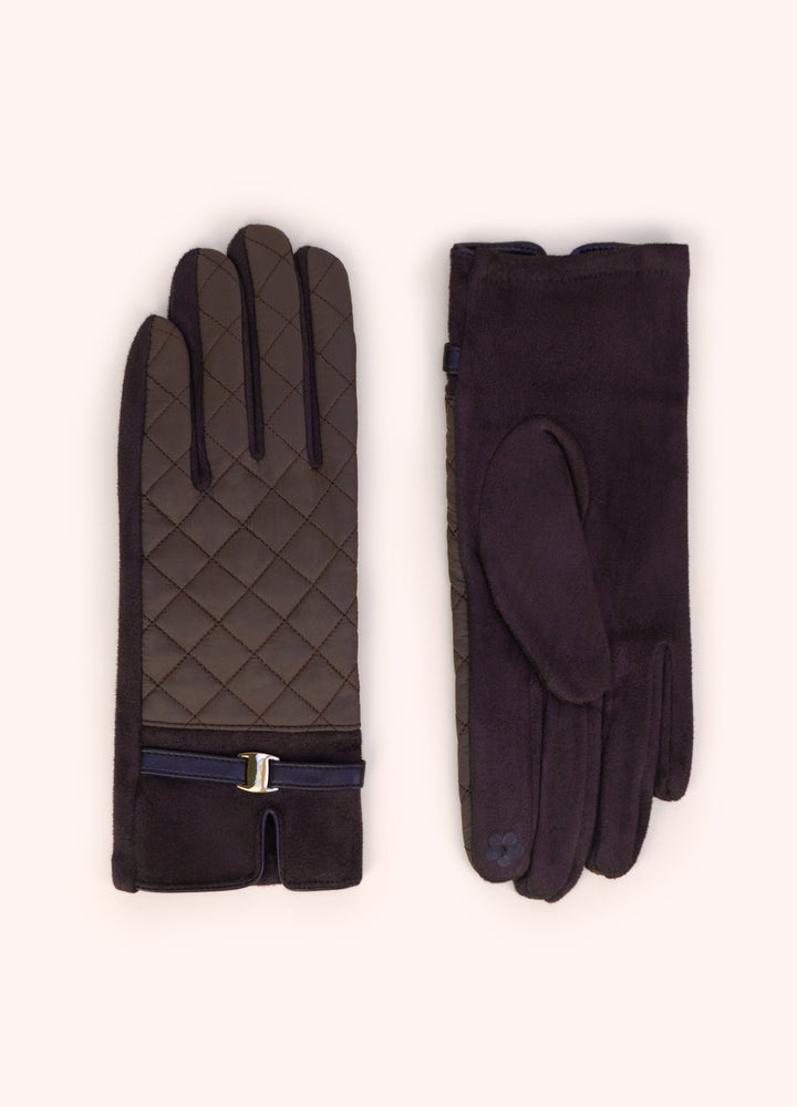 Powder Penelope Gloves, Chocolate - product view 1