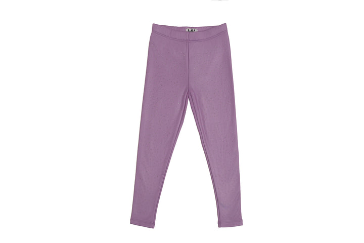 Purple Studded Leggings