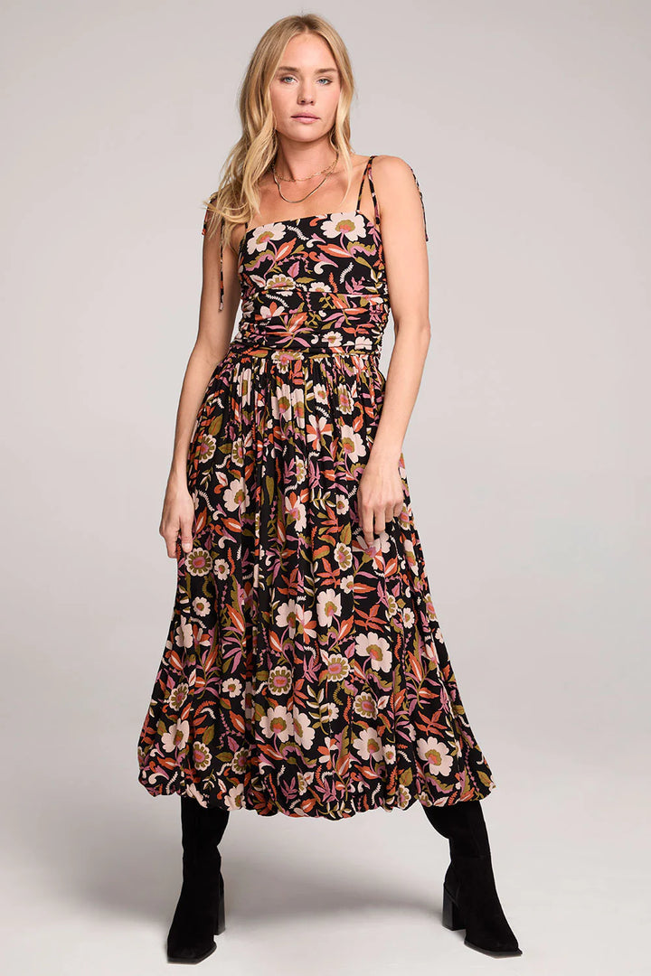 Calysta Floral Midi Dress