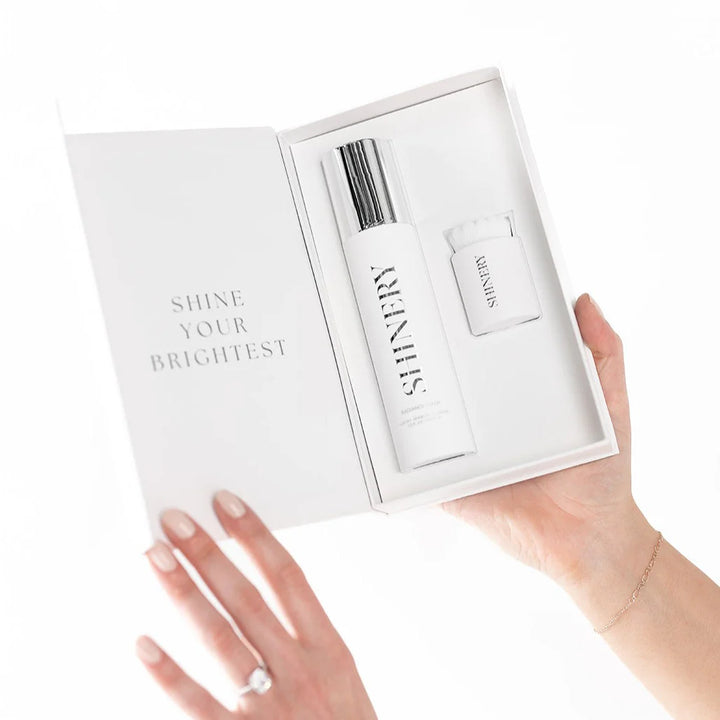 Radiance Wash Luxury Jewelry Cleaner & Brush Duo