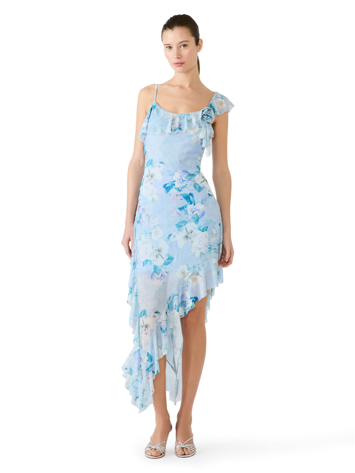 SORELLIA DRESS Mesh Floral