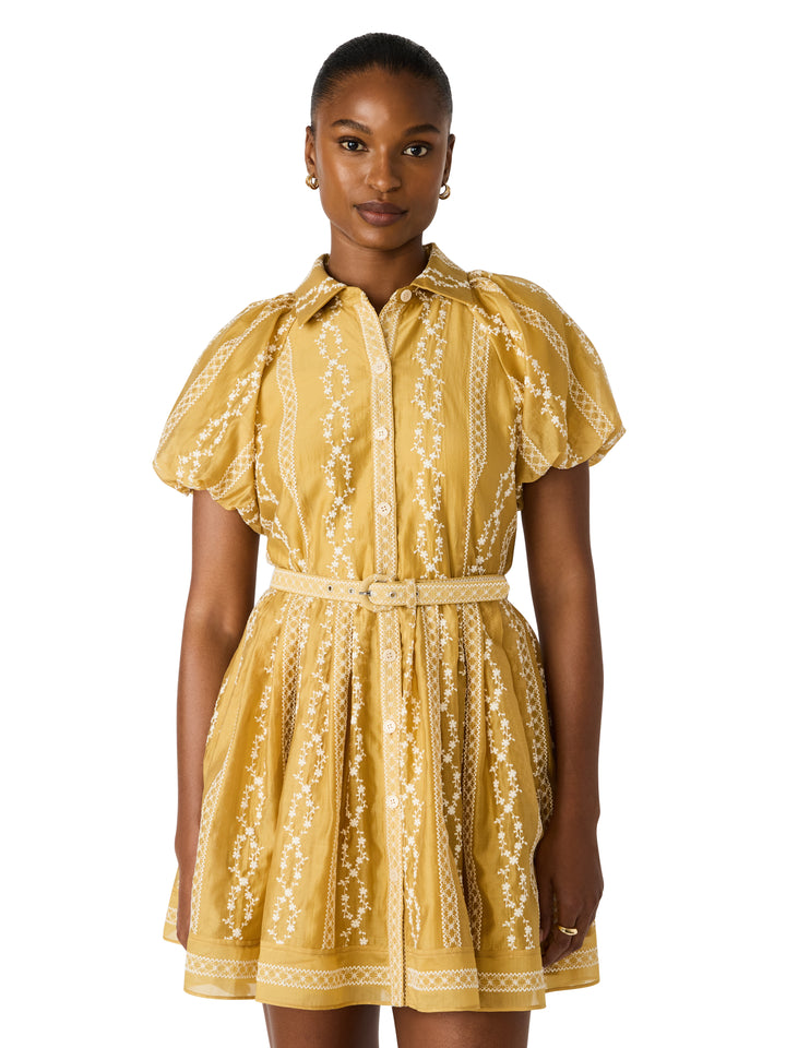 Daisy Dress in Gold