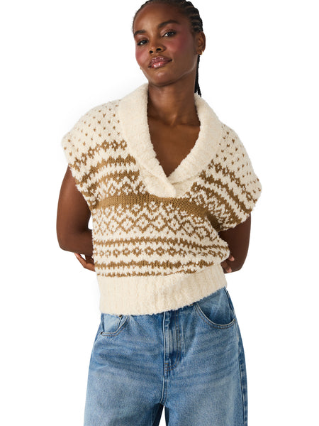 Paulie Shawl Collar Sweater