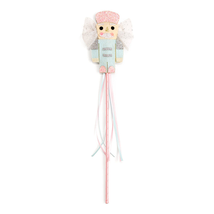 Sweet Wink Nutcracker Christmas Wand in Multicolor