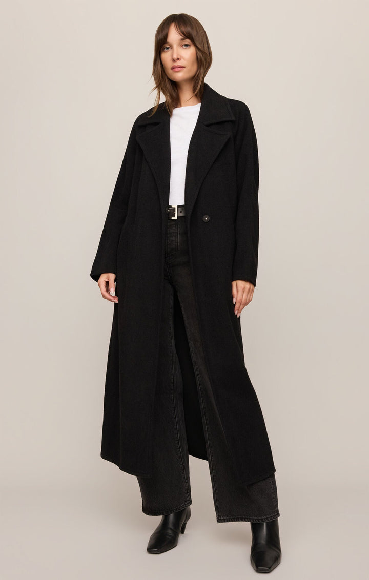 Z Supply Crosby Cocoon Coat in Black