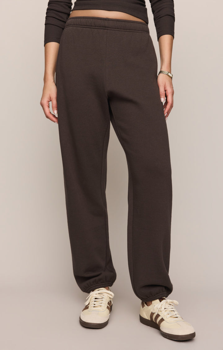 Z Supply Uptown Jogger in Cocoa Bean