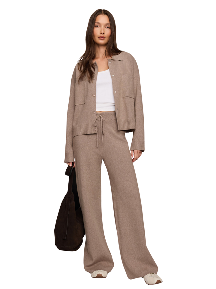 Z Supply Take It Easy Pant in Heather Ash