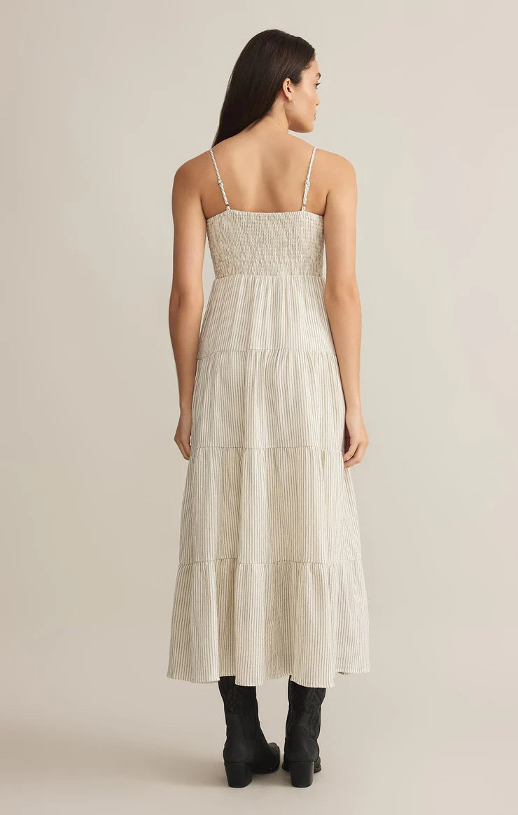 Flare pleats Dress – L'AUBE BLANC