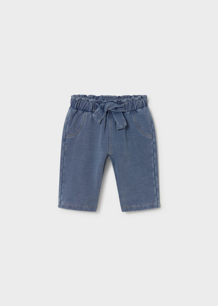 Mayoral Drawstring Denim Pants