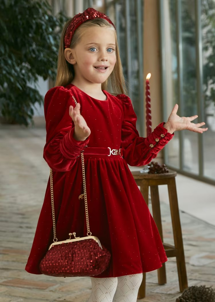 Red sparkly clutch hotsell