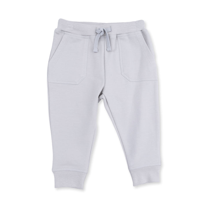 Angel Dear Solid Pearl Blue Jogger Pant - 1