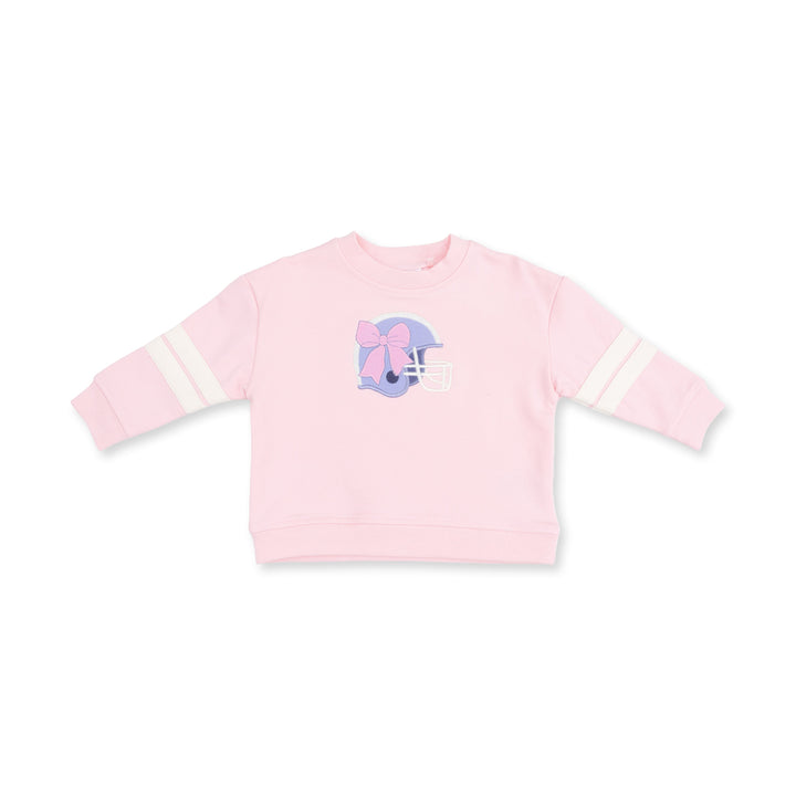 Angel Dear Football Helmets Pink Sweatshirt & Jogger Set - 1
