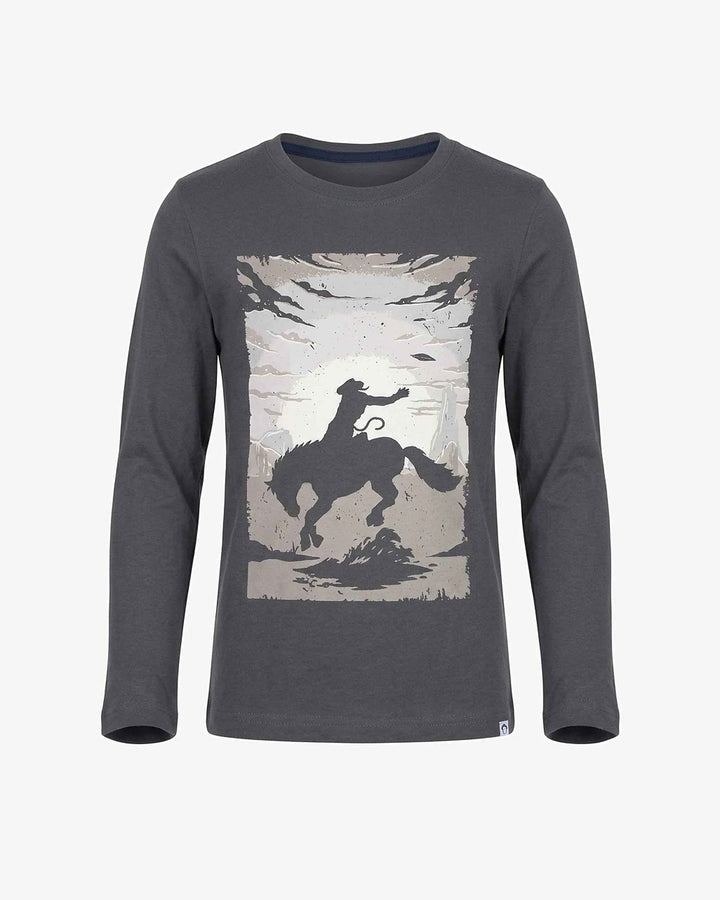 APP Vintage Cowboy Graphic Long Sleeve Tee