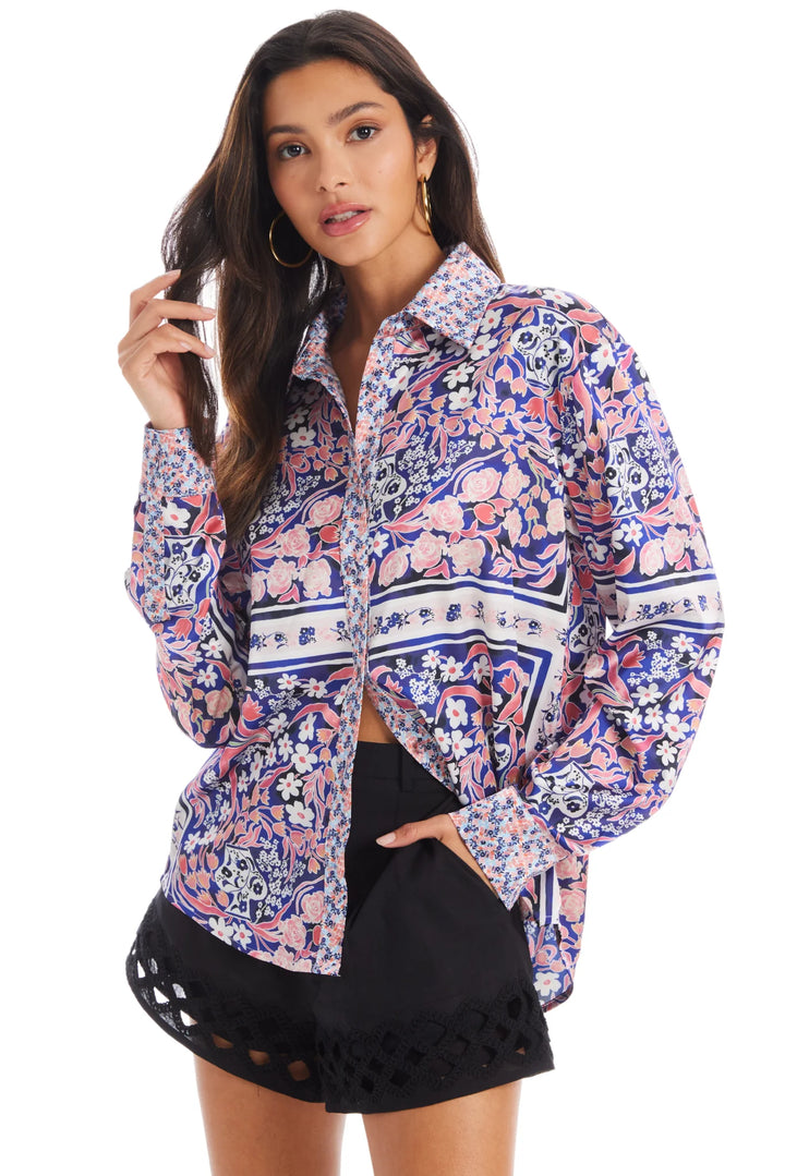Mia Floral Printed Shirt
