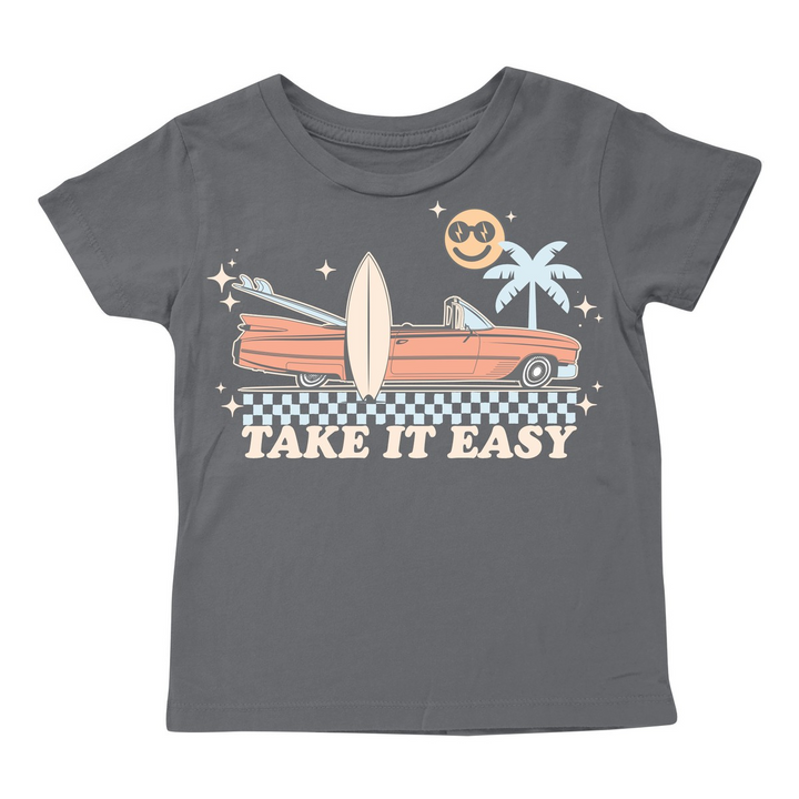 Take It Easy Car Surf Tee