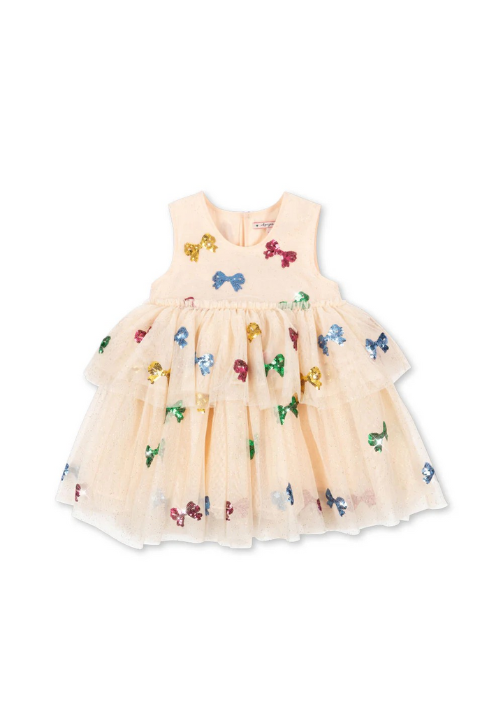 Yvonne Fairy Bow Sequin Dress